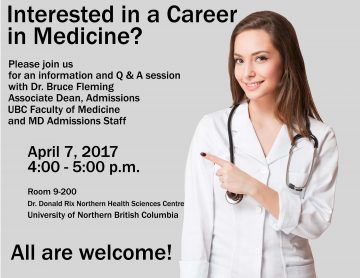 Upcoming Info Session at UNBC